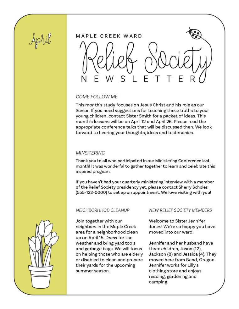lively-blooms-a-year-s-worth-of-relief-society-newsletter-templates